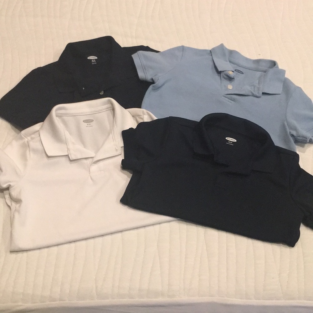 Boys Old Navy Uniform Polo Bundle